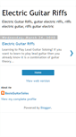 Mobile Screenshot of electricguitarriffs.blogspot.com