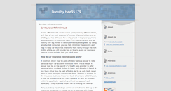 Desktop Screenshot of dorothyhee21497.blogspot.com