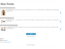 Tablet Screenshot of missy-tomoko.blogspot.com