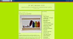 Desktop Screenshot of mymindseyecreations.blogspot.com