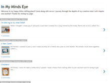 Tablet Screenshot of mymindseyecreations.blogspot.com