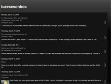 Tablet Screenshot of luzesesonhos.blogspot.com
