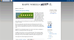 Desktop Screenshot of happywheelsinsider.blogspot.com