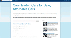 Desktop Screenshot of carstrader.blogspot.com