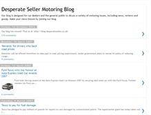 Tablet Screenshot of desperateseller.blogspot.com