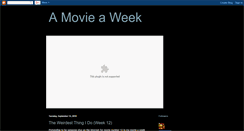 Desktop Screenshot of movieaweekproject.blogspot.com