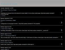 Tablet Screenshot of movieaweekproject.blogspot.com