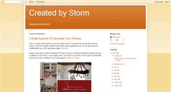 Desktop Screenshot of createdbystorm.blogspot.com