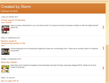 Tablet Screenshot of createdbystorm.blogspot.com