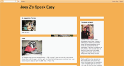 Desktop Screenshot of joeyzsspeakeasy.blogspot.com
