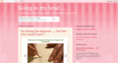 Desktop Screenshot of goingtomyhead.blogspot.com