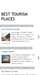 Mobile Screenshot of hottourismplaces.blogspot.com