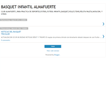 Tablet Screenshot of basquetalmafuerte.blogspot.com
