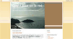 Desktop Screenshot of costaricaenlared.blogspot.com