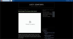 Desktop Screenshot of lucyconfides.blogspot.com