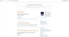 Desktop Screenshot of barnesutd.blogspot.com