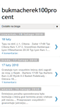 Mobile Screenshot of bukmacherek100procent.blogspot.com