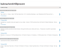 Tablet Screenshot of bukmacherek100procent.blogspot.com