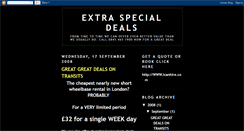 Desktop Screenshot of extraspecialdeals.blogspot.com