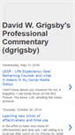 Mobile Screenshot of dgrigsby.blogspot.com
