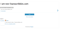 Tablet Screenshot of lisansscribbles.blogspot.com