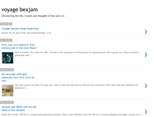 Tablet Screenshot of bexjam.blogspot.com