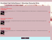 Tablet Screenshot of dipikachaudhrycallgirlmumbai.blogspot.com