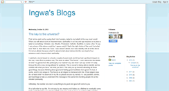Desktop Screenshot of ingwa.blogspot.com