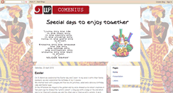 Desktop Screenshot of comeniusita10.blogspot.com