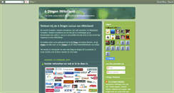 Desktop Screenshot of 6dingeninholland.blogspot.com