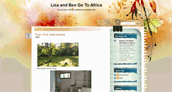 Desktop Screenshot of lisabenafrica.blogspot.com