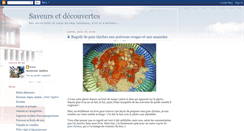 Desktop Screenshot of decouvertesculinaires.blogspot.com