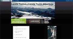 Desktop Screenshot of canadatourism.blogspot.com