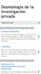 Mobile Screenshot of deontologia-detectives.blogspot.com