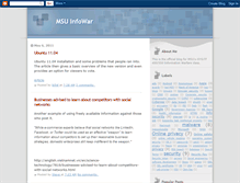 Tablet Screenshot of msuinfowar.blogspot.com