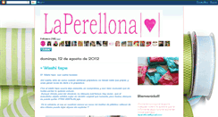 Desktop Screenshot of laperellona.blogspot.com