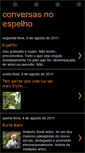 Mobile Screenshot of conversasnoespelho.blogspot.com