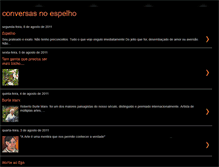 Tablet Screenshot of conversasnoespelho.blogspot.com