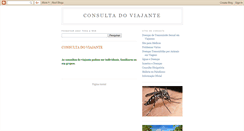 Desktop Screenshot of consultadoviajante.blogspot.com
