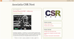 Desktop Screenshot of csr-nest.blogspot.com