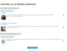 Tablet Screenshot of gestionambientalista.blogspot.com