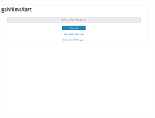 Tablet Screenshot of gahlilmailart.blogspot.com