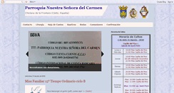 Desktop Screenshot of parroquiansdelcarmen.blogspot.com