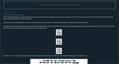 Desktop Screenshot of gregfong.blogspot.com