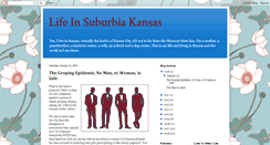 Desktop Screenshot of lifeinsuburbiakansas.blogspot.com
