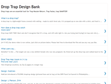 Tablet Screenshot of droptrapdesign.blogspot.com