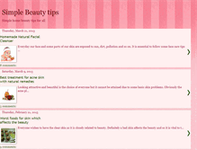 Tablet Screenshot of beautytips-home.blogspot.com