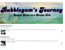 Tablet Screenshot of bubblegumjourney.blogspot.com