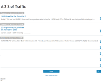 Tablet Screenshot of a2zoftraffic.blogspot.com