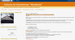 Desktop Screenshot of coloniadevacaciones.blogspot.com